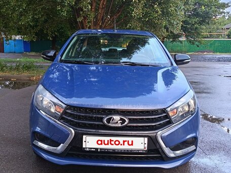 2016 Lada (ВАЗ) Vesta I, синий, 700000 рублей, вид 1