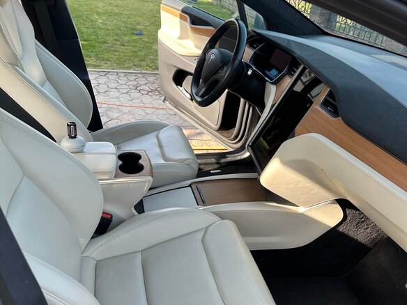2020 Tesla Model X Long Range Plus I, серый, 4700000 рублей - вид 7