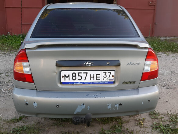 2008 Hyundai Accent ТагАЗ II, бежевый, 435000 рублей - вид 3