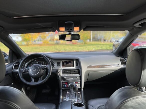 2013 Audi Q7 I (4L) Рестайлинг, чёрный, 2490000 рублей