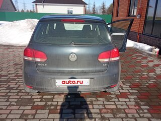 2012 Volkswagen Golf VI, чёрный, 1100000 рублей, вид 2