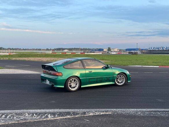 1992 Honda CR-X II, зелёный, 1790000 рублей - вид 8