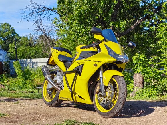 2002 Honda CBR 954RR Fireblade, жёлтый, 600000 рублей - вид 10