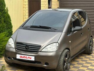 1999 Mercedes-Benz A-Класс 160 I (W168), синий, 430000 рублей, вид 2