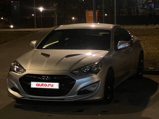 2013 Hyundai Genesis Coupe I Рестайлинг, серебристый, 2150000 рублей, вид 1