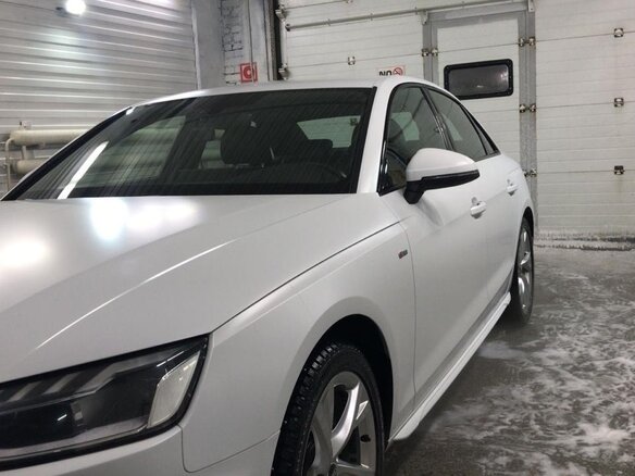 2020 Audi A4 40 TFSI V (B9) Рестайлинг, белый, 2830000 рублей - вид 10