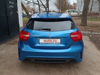 2014 Mercedes-Benz A-Класс 180 III (W176), голубой, 1400000 рублей, вид 3