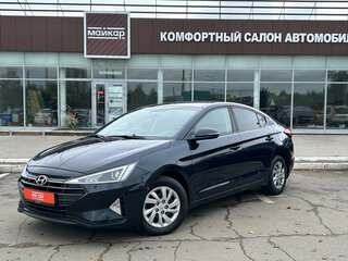2019 Hyundai Elantra VI (AD) Рестайлинг, синий, 1575000 рублей, вид 1