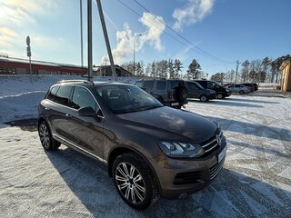 2011 Volkswagen Touareg II, коричневый, 1750000 рублей, вид 4