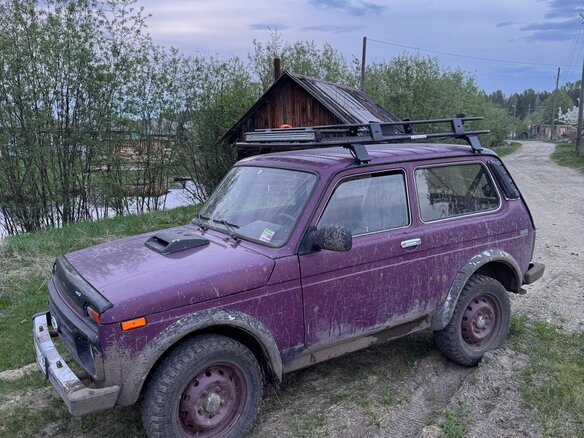 2001 Lada (ВАЗ) 2121 (4x4) I Рестайлинг, фиолетовый, 170000 рублей - вид 6