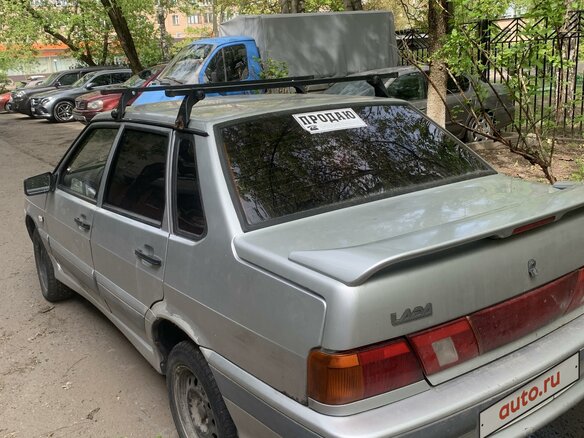 2005 Lada (ВАЗ) 2115, серебристый, 380000 рублей - вид 3