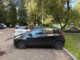 2007 Toyota Yaris Multimode II, чёрный, 400000 рублей, вид 3
