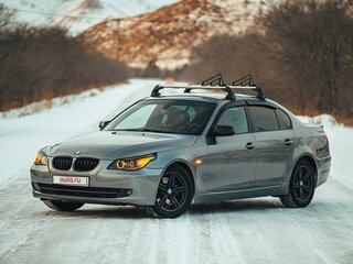 2009 BMW 5 серии 520d V (E60/E61) Рестайлинг, серый, 1400000 рублей, вид 5