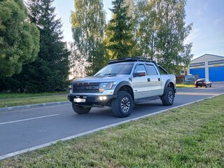 2012 Ford F-150 Raptor CrewCab SVT Raptor XII, серебристый, 3700000 рублей, вид 1