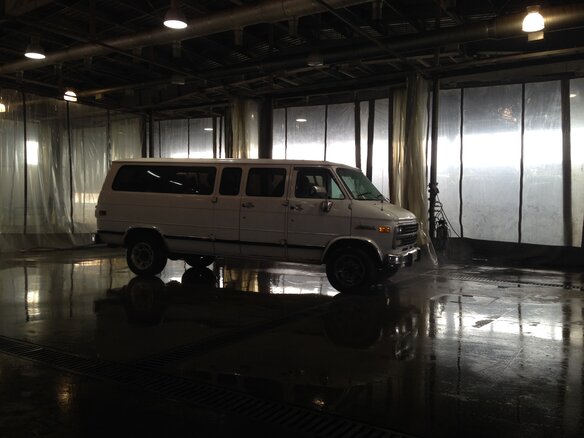 1995 Chevrolet Van, белый - вид 1