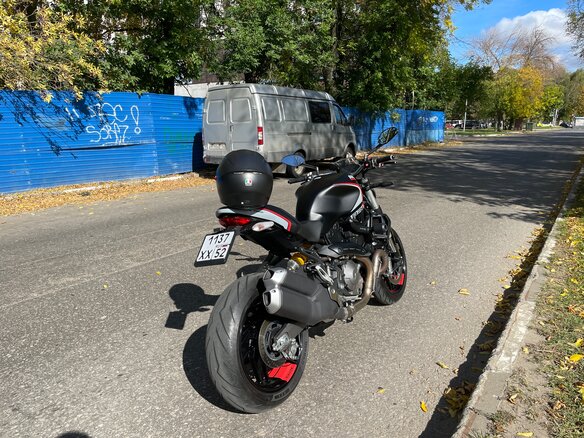 2020 Ducati Monster 821, чёрный, 900000 рублей - вид 7