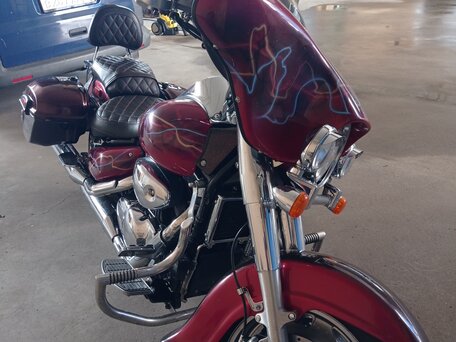 2007 Suzuki Boulevard C90, красный, 495000 рублей, вид 5