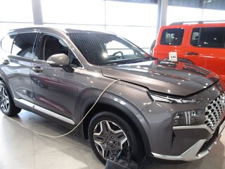2021 Hyundai Santa Fe IV Рестайлинг, серый, 4000000 рублей, вид 2