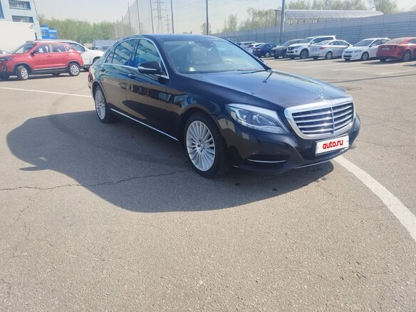 2016 Mercedes-Benz S-Класс 350 CDI BlueTEC Long 9G-TRONIC VI (W222, C217), чёрный, 4900000 рублей - вид 1