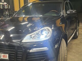 2007 Porsche Cayenne S I Рестайлинг (957), чёрный, 3300000 рублей, вид 3