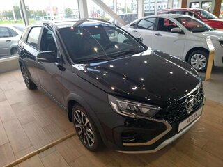2026 Lada (ВАЗ) Vesta SW Cross I Рестайлинг (NG), чёрный, 2223540 рублей, вид 4