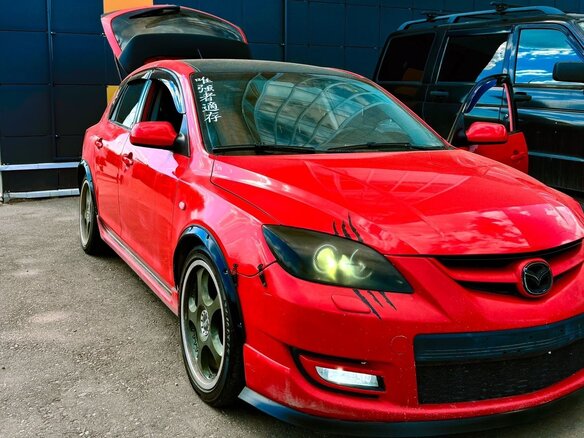2007 Mazda 3 MPS I, красный, 510000 рублей - вид 1