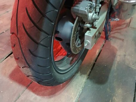 2002 Kawasaki ZZR 400, чёрный, 250000 рублей, вид 5