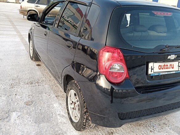 2009 Chevrolet Aveo I Рестайлинг, чёрный, 380000 рублей - вид 7