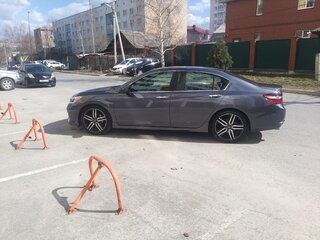 2017 Honda Accord IX Рестайлинг, серый, 1980000 рублей, вид 2