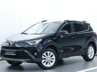 2017 Toyota RAV4 IV (XA40) Рестайлинг, чёрный, 3350000 рублей, вид 1