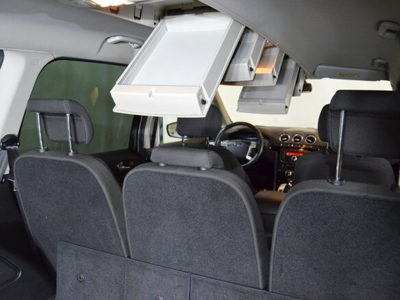 2013 Ford Galaxy PowerShift II Рестайлинг, белый - вид 9