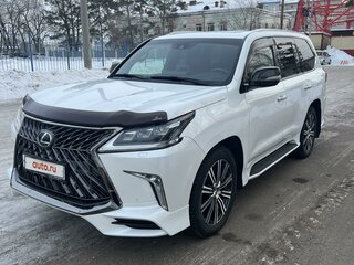 2017 Lexus LX 570 III Рестайлинг 2, белый, 9500000 рублей, вид 2