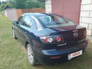 2007 Mazda 3 I (BK) Рестайлинг, синий, 580000 рублей, вид 3