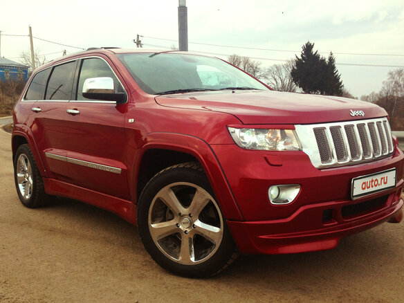 2012 Jeep Grand Cherokee IV (WK2), красный