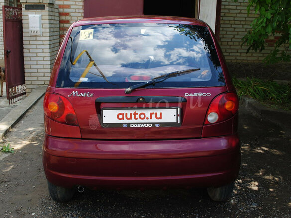 2008 Daewoo Matiz I Рестайлинг, пурпурный, 192000 рублей - вид 2