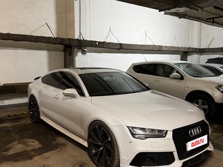 2016 Audi A7 I (4G) Рестайлинг, белый, 3500000 рублей, вид 3