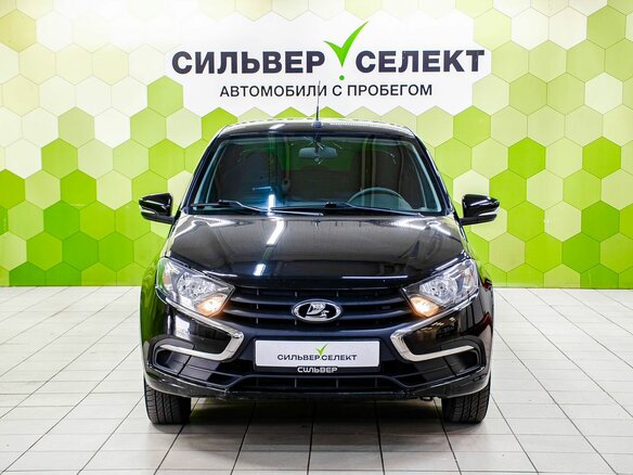 2023 Lada (ВАЗ) Granta Euro-2 I Рестайлинг, чёрный - вид 2