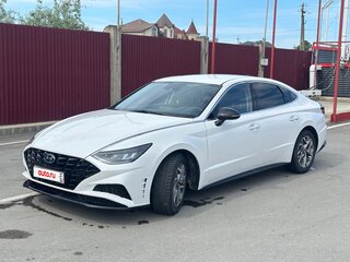 2021 Hyundai Sonata VIII (DN8), белый, 1900000 рублей, вид 1