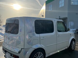 2003 Nissan Cube II (Z11), белый, 310000 рублей, вид 3
