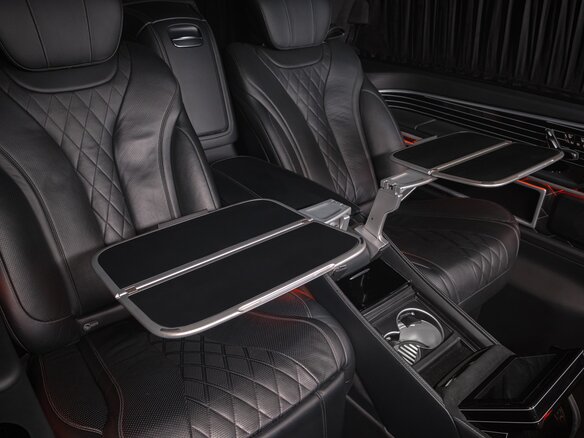 2023 Mercedes-Benz V-Класс 300 d экстра длинный III (W447) Рестайлинг, чёрный - вид 9
