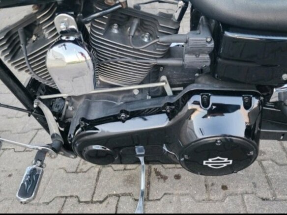 2009 Harley-Davidson Dyna Wide Glide, чёрный, 805000 рублей - вид 7