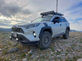 2019 Toyota RAV4 V (XA50), белый, 4200000 рублей, вид 2