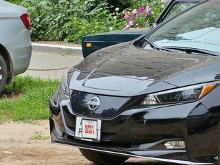 2022 Nissan Leaf II (ZE1), чёрный, 4200000 рублей, вид 2