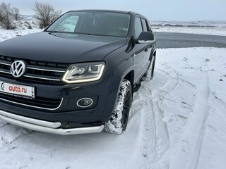 2015 Volkswagen Amarok Double Cab full-time I, синий, 2450000 рублей, вид 2