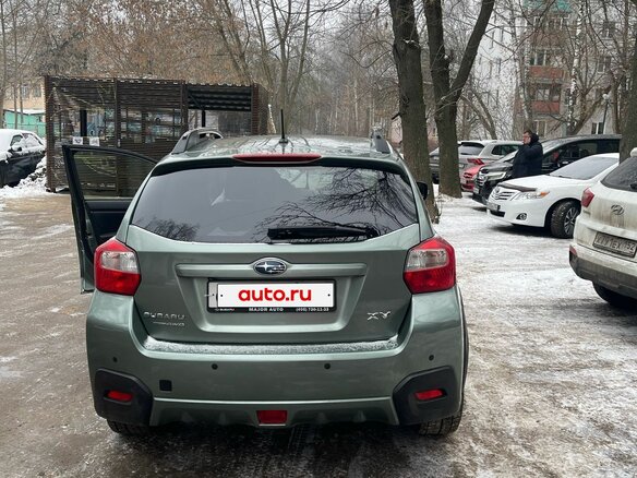 2013 Subaru XV I, зелёный, 1450000 рублей - вид 4