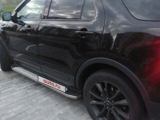 2018 Ford Explorer V Рестайлинг 2, чёрный, 2900000 рублей, вид 3