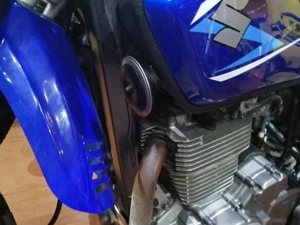 2009 Suzuki DR 650 SE, синий - вид 13