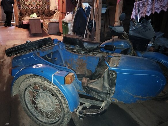 1992 Урал ИМЗ-8.103, синий, 100000 рублей - вид 13