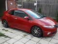 2008 Honda Civic Type R VIII Рестайлинг, красный - вид 4