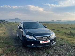 2011 Toyota Camry VII (XV50), чёрный, 1100000 рублей, вид 3